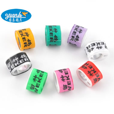 8mm easy wearing diamond shaped Double wefted pigeon ring 