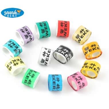 7.4mm easy wearing diamond shaped Double wefted pigeon ring 