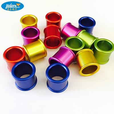 Edge Roll Aluminium Pigeon/Bird Ring 2-28mm 