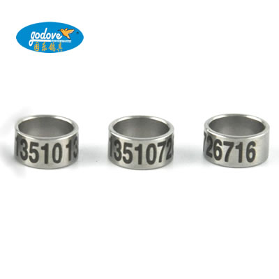 7-10mm Stainless Steel Ring with Printing