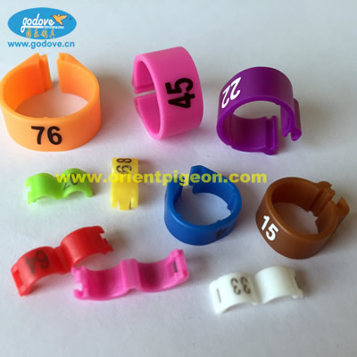 Plastic Open  Ring  for Chicken-12/14mm    