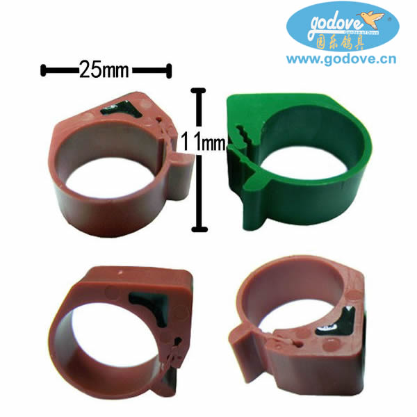 RFID Chicken Ring with TK4100 Chips