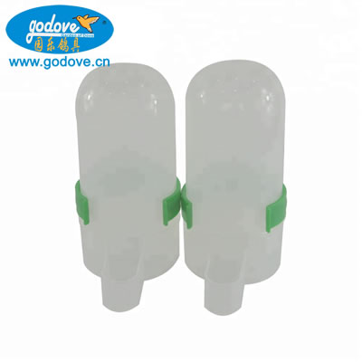 Dual-purpose feeder: fodder and water (white)