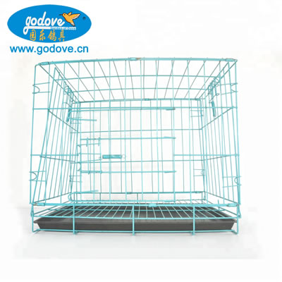 Foldbale Metal Cage for Pigeon/Bird/Pet(blue/ pink)