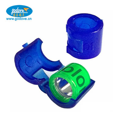 Plastic open  Ring-Pigeon ring Protection box  